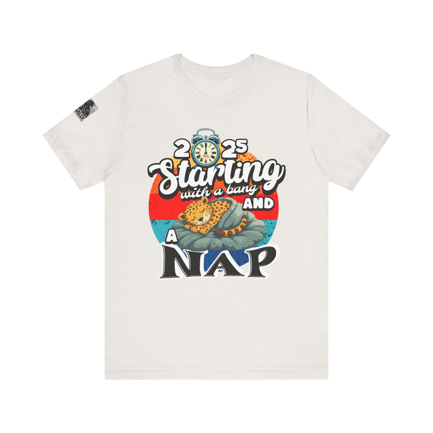 Starting 2025 with a Bang... and a Nap Leopard T-Shirt