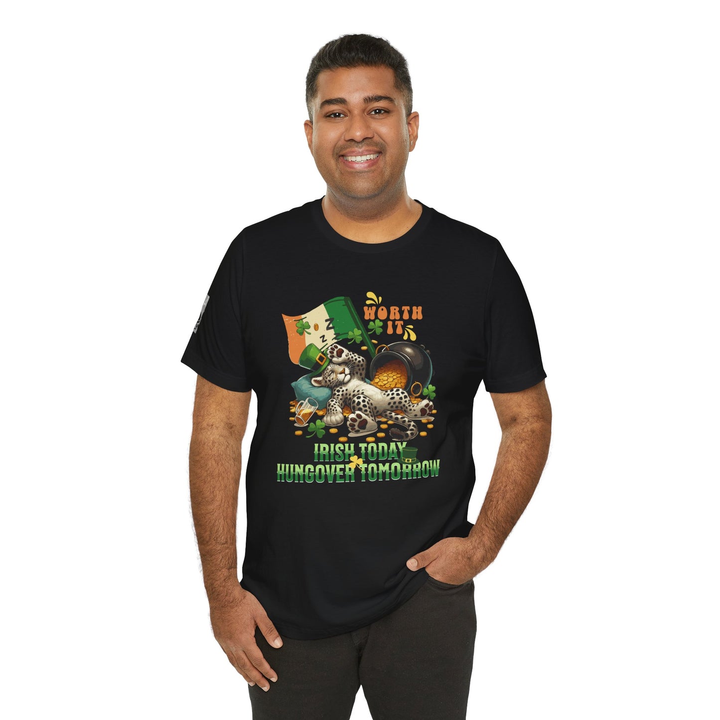 Irish Today, Hungover Tomorrow – Funny St. Patrick’s Day T-Shirt