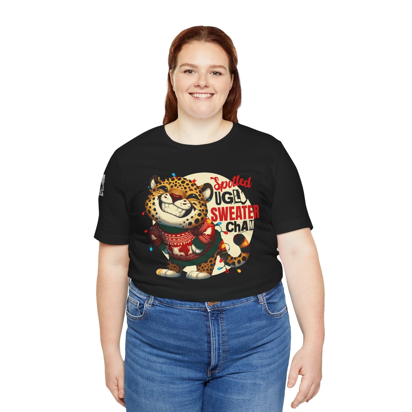 Spotted: Ugly Sweater Champ Leopard T-Shirt