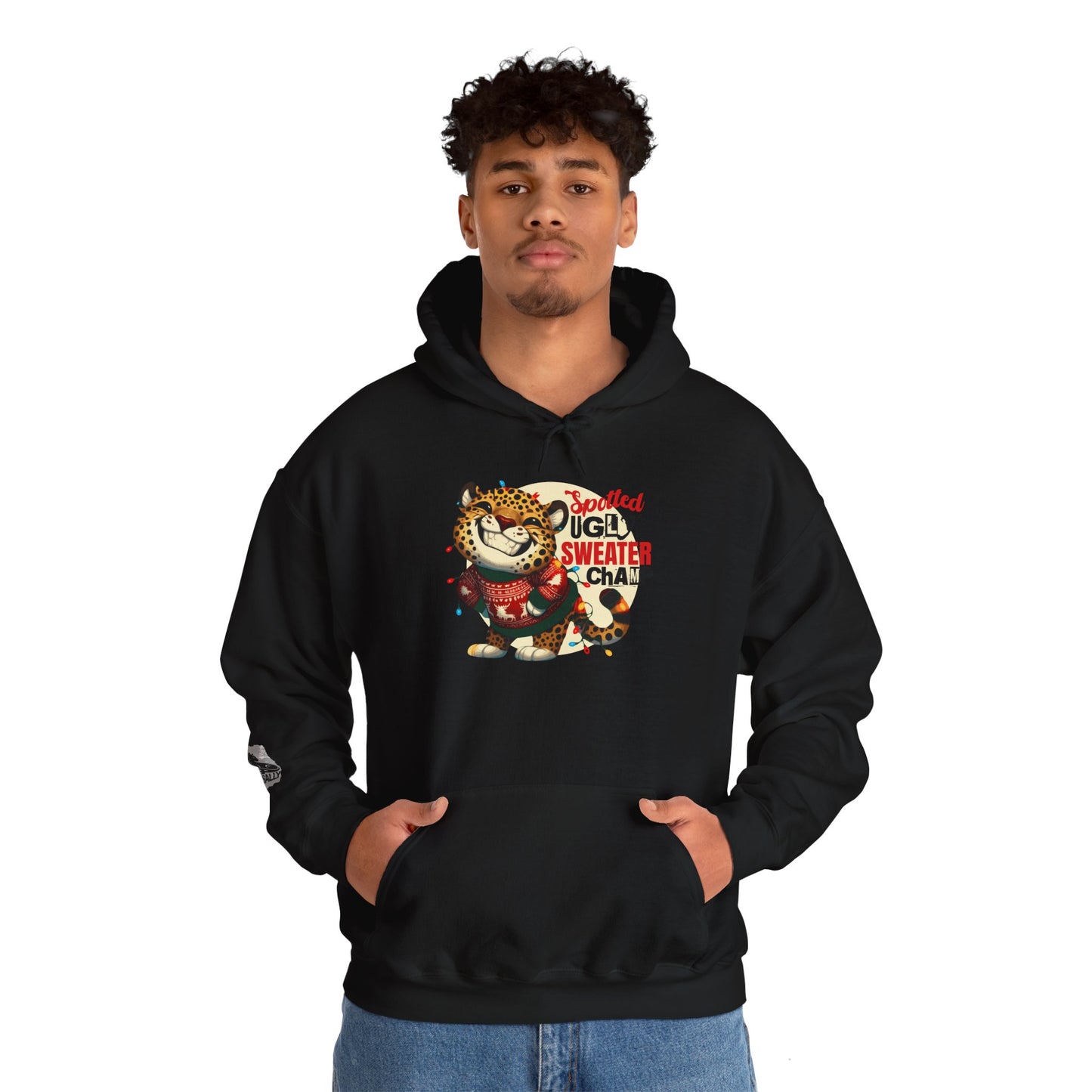 Spotted: Ugly Sweater Champ Leopard Hoodie