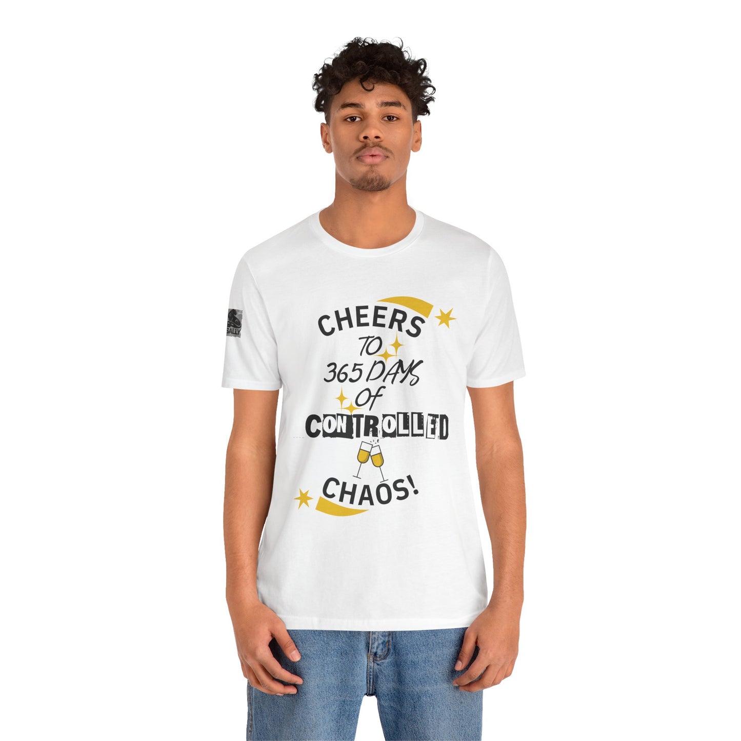 Cheers to 365 Days of Controlled Chaos T-Shirt