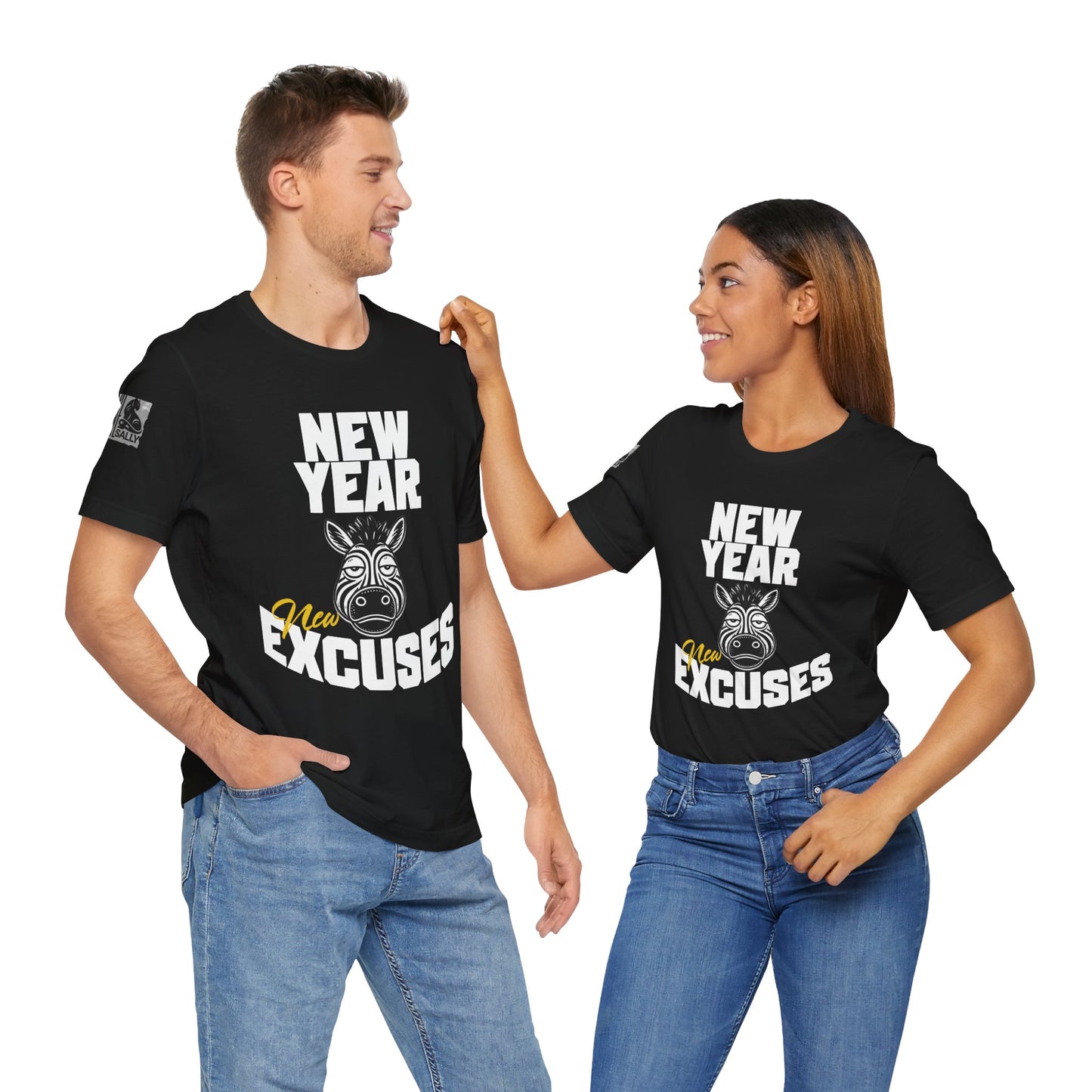 New Year, New Excuses! Black T-Shirt