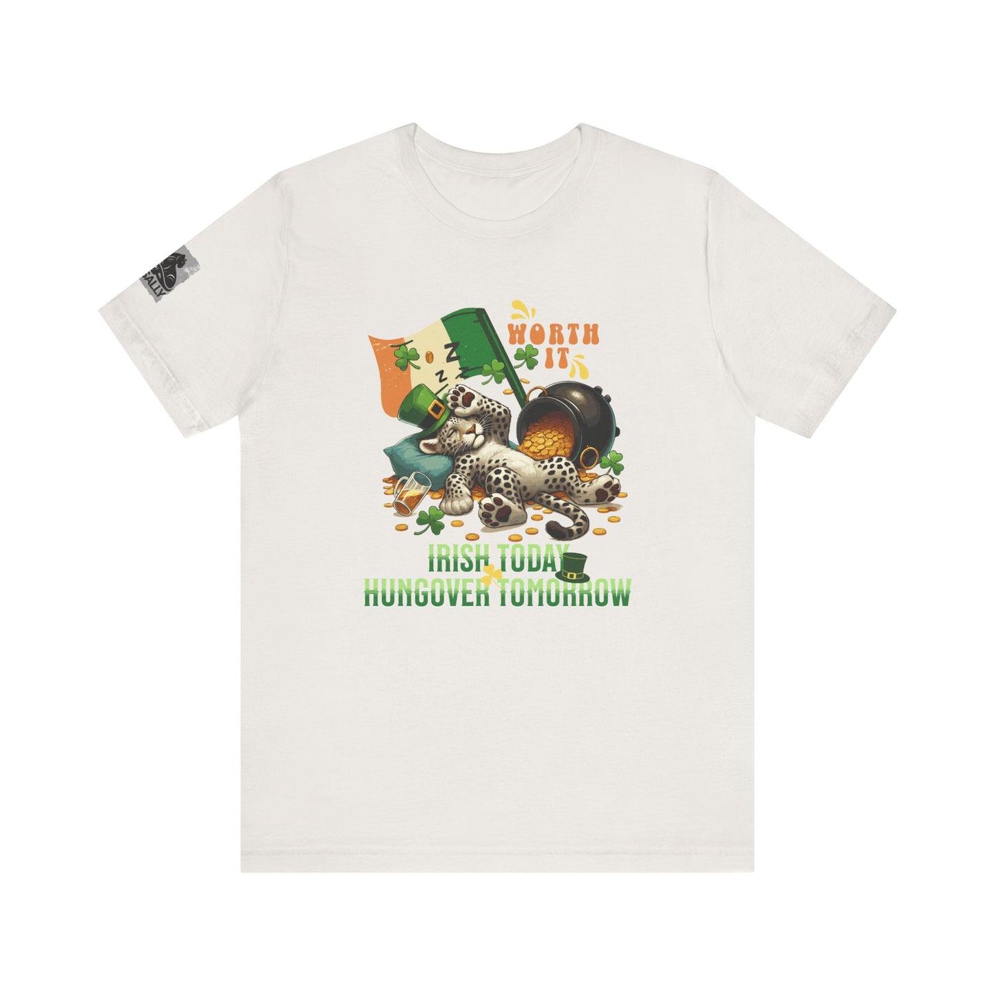 Irish Today, Hungover Tomorrow – Funny St. Patrick’s Day T-Shirt