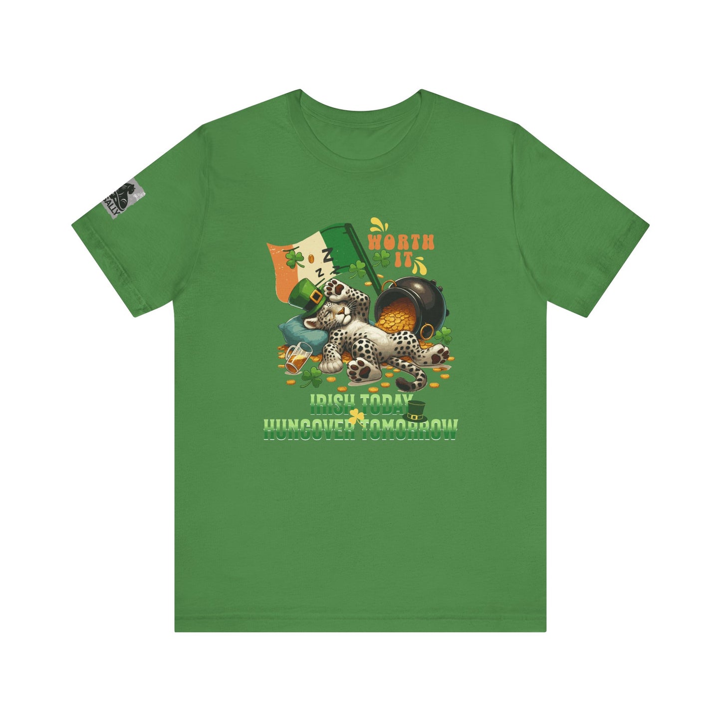 Irish Today, Hungover Tomorrow – Funny St. Patrick’s Day T-Shirt