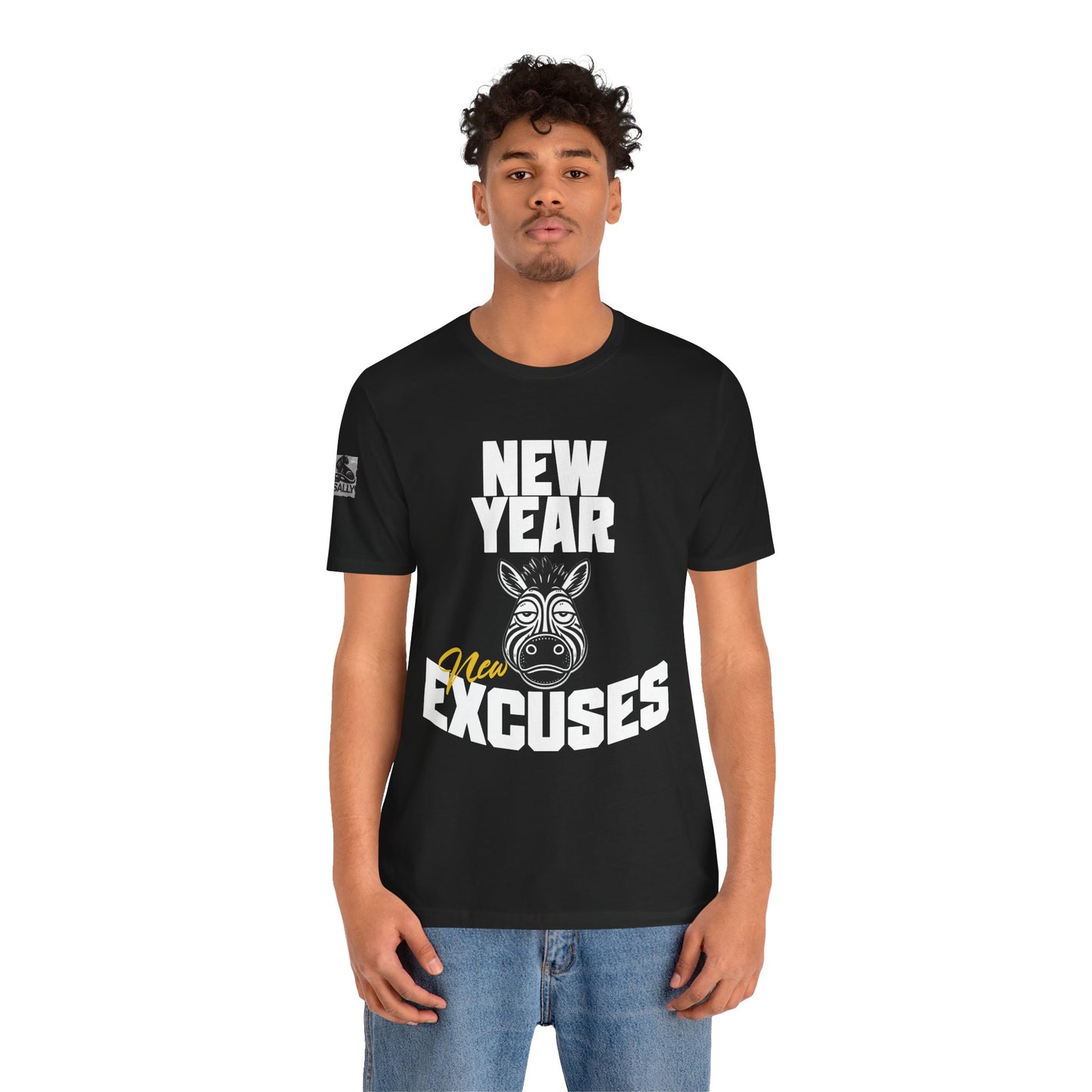 New Year, New Excuses! Black T-Shirt