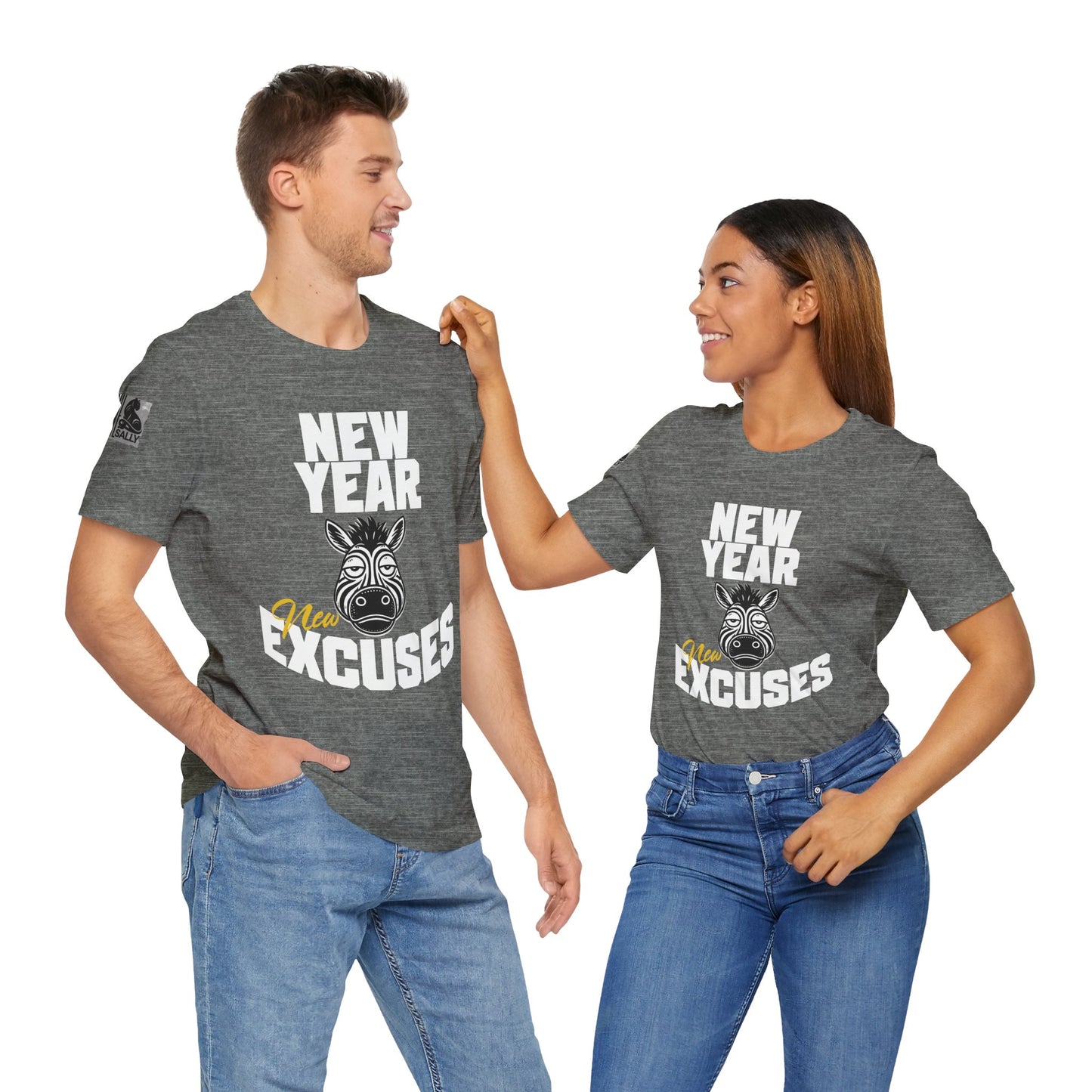 New Year, New Excuses! Black T-Shirt