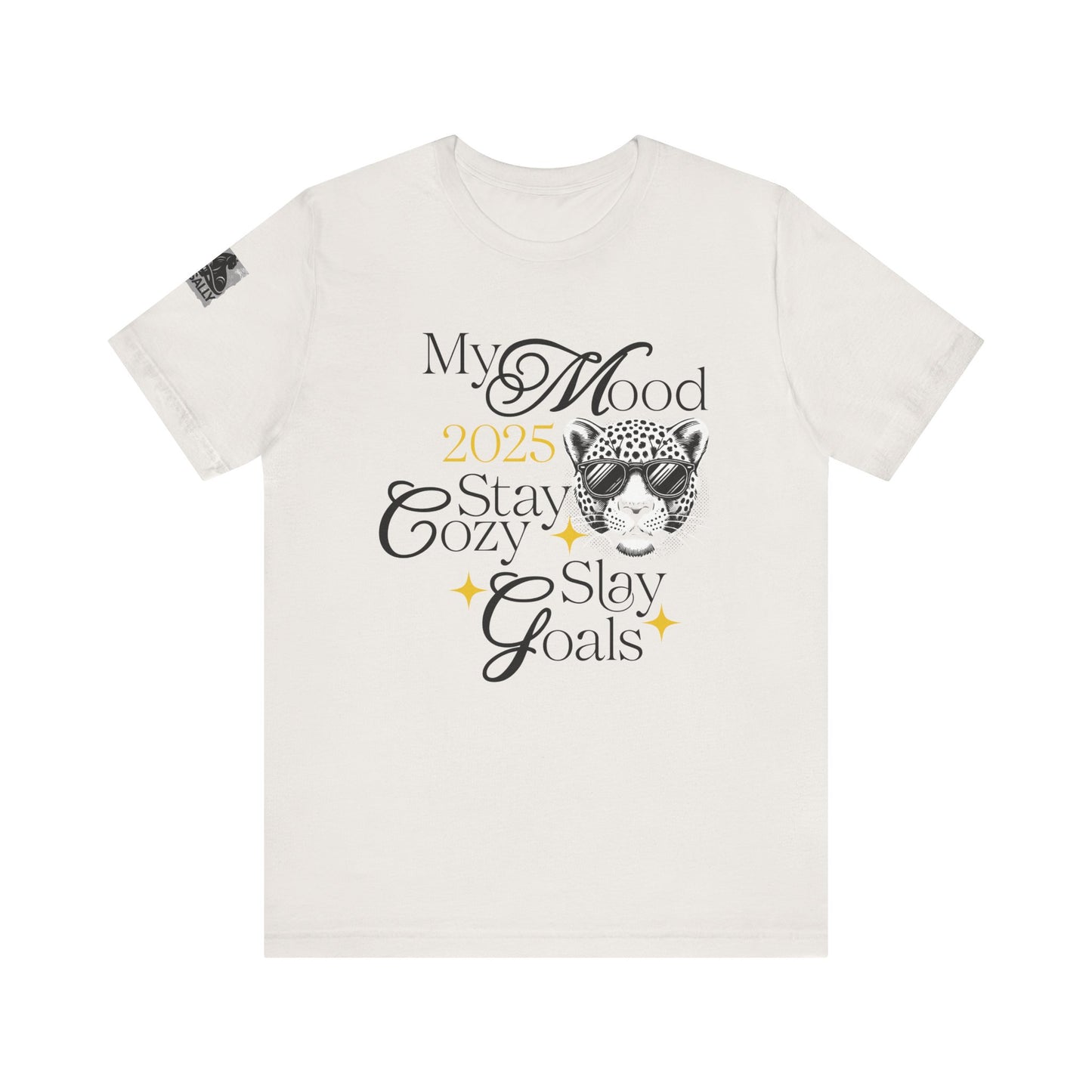 My 2025 Mood: Stay Cozy, Slay Goals T-Shirt