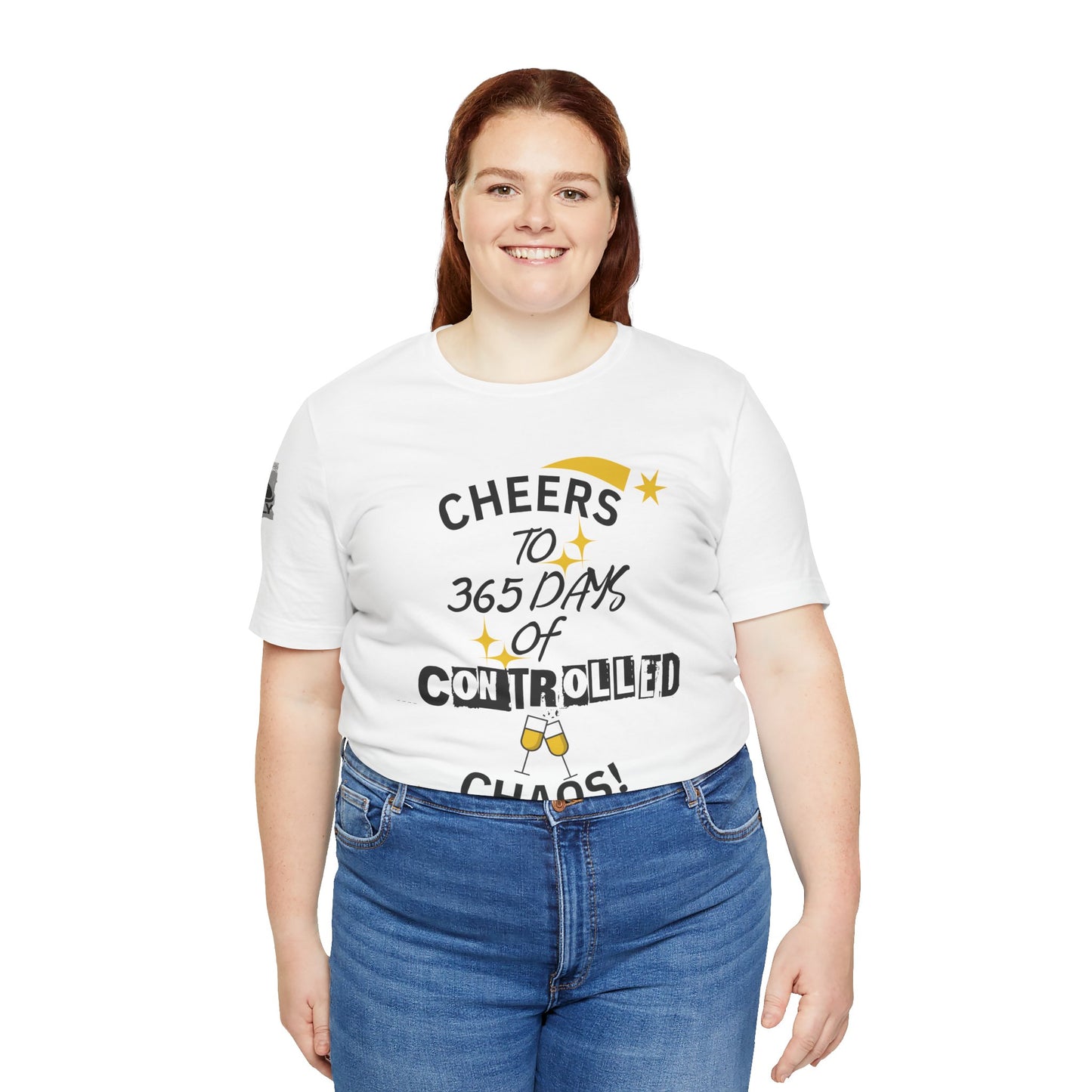 Cheers to 365 Days of Controlled Chaos T-Shirt