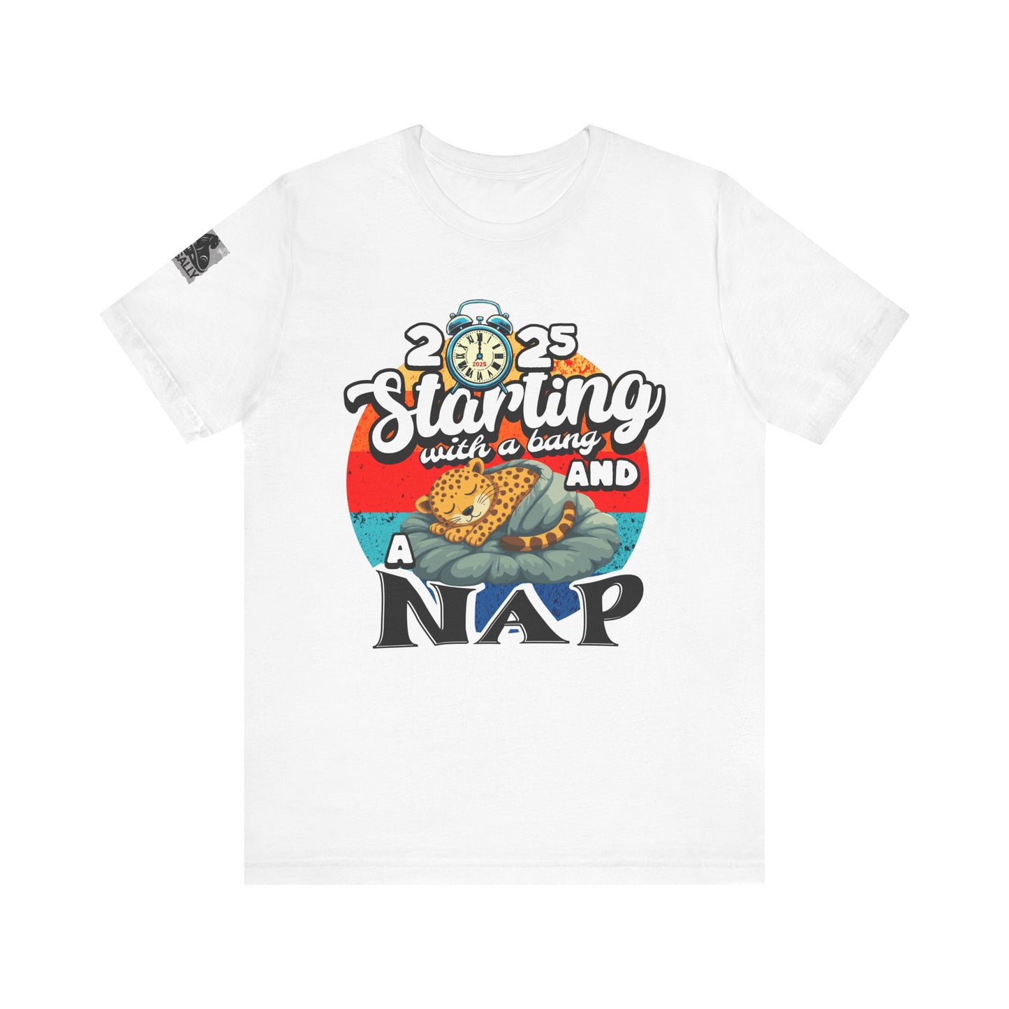 Starting 2025 with a Bang... and a Nap Leopard T-Shirt