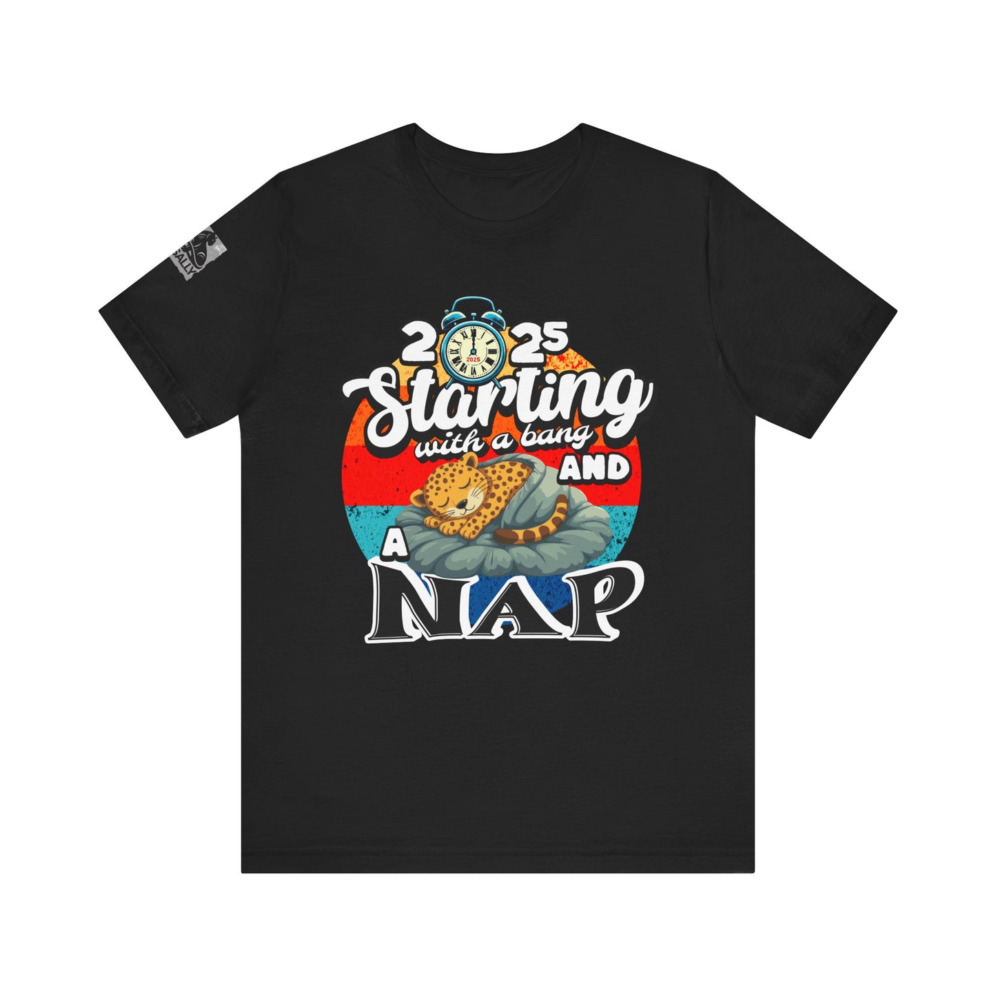 Starting 2025 with a Bang... and a Nap Leopard T-Shirt