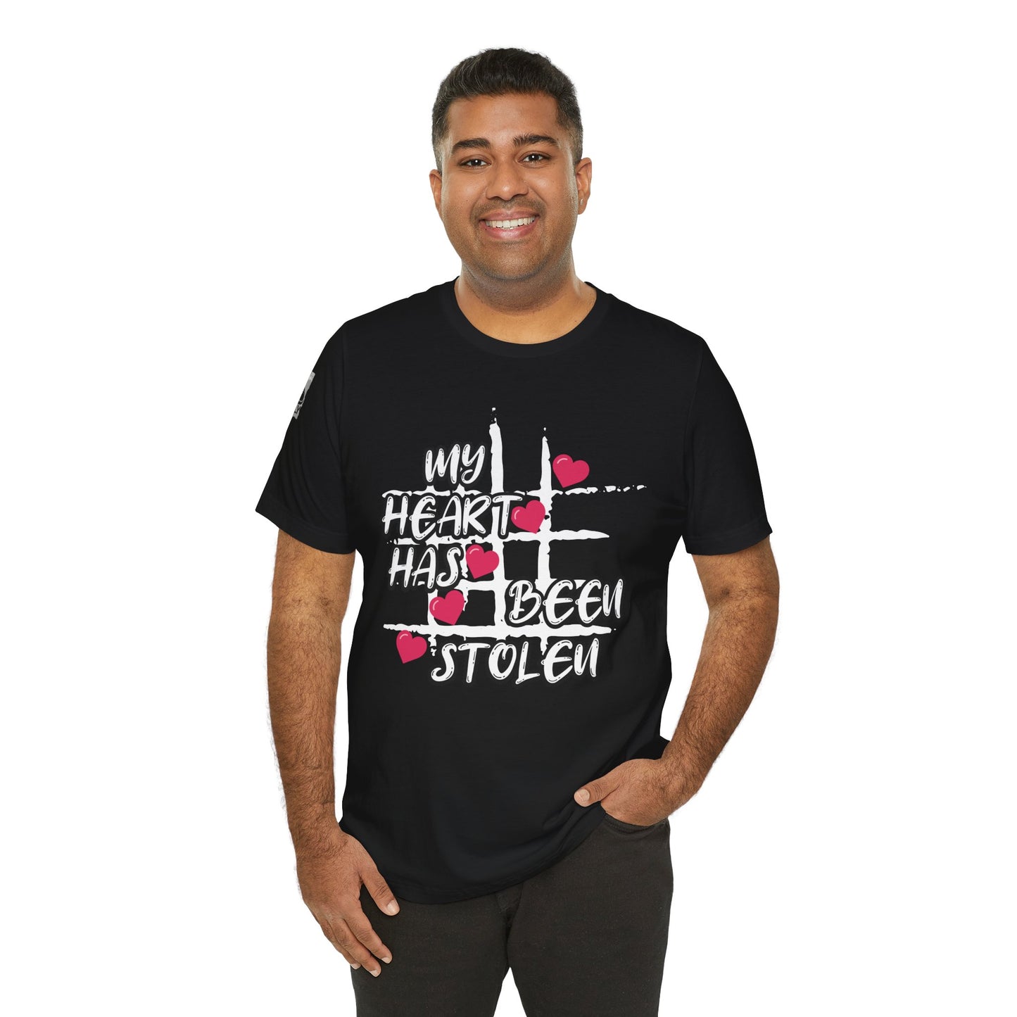 My Heart Has Been Stolen Black T-Shirt