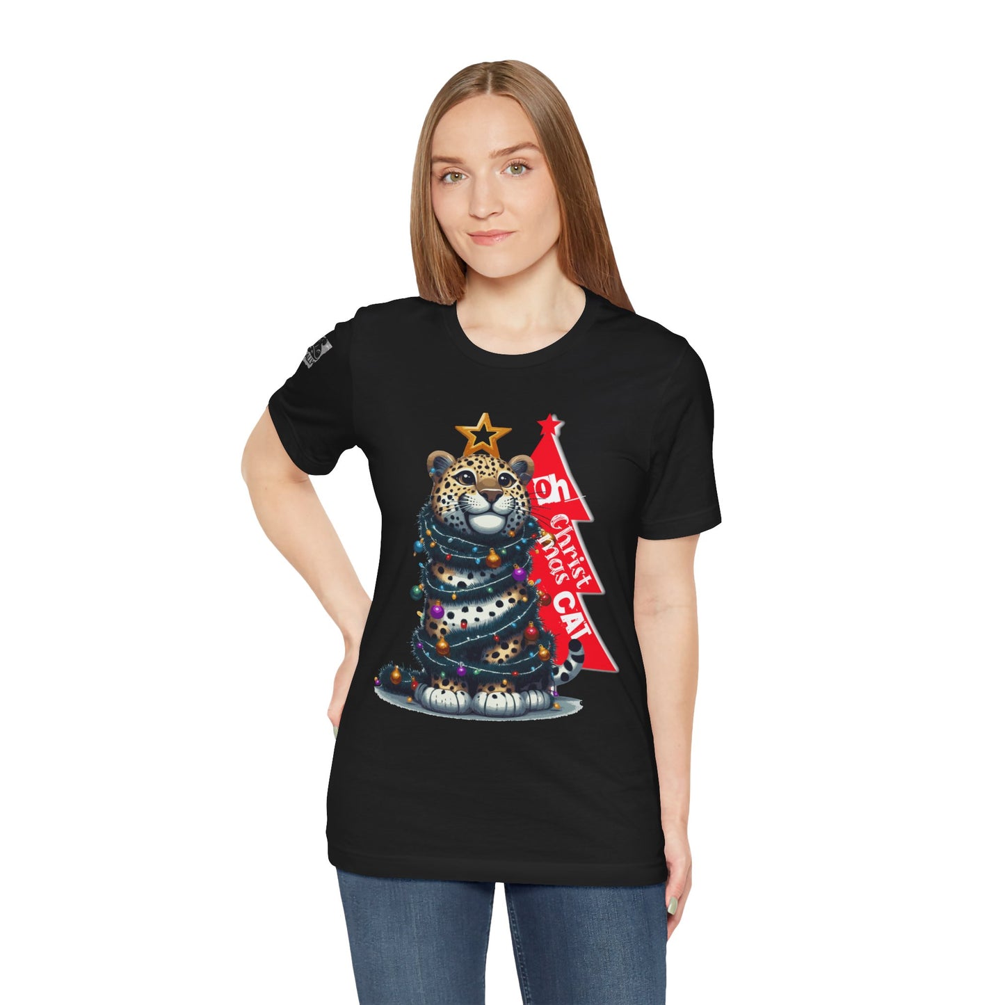 Oh, Christmas Cat! Red T-Shirt