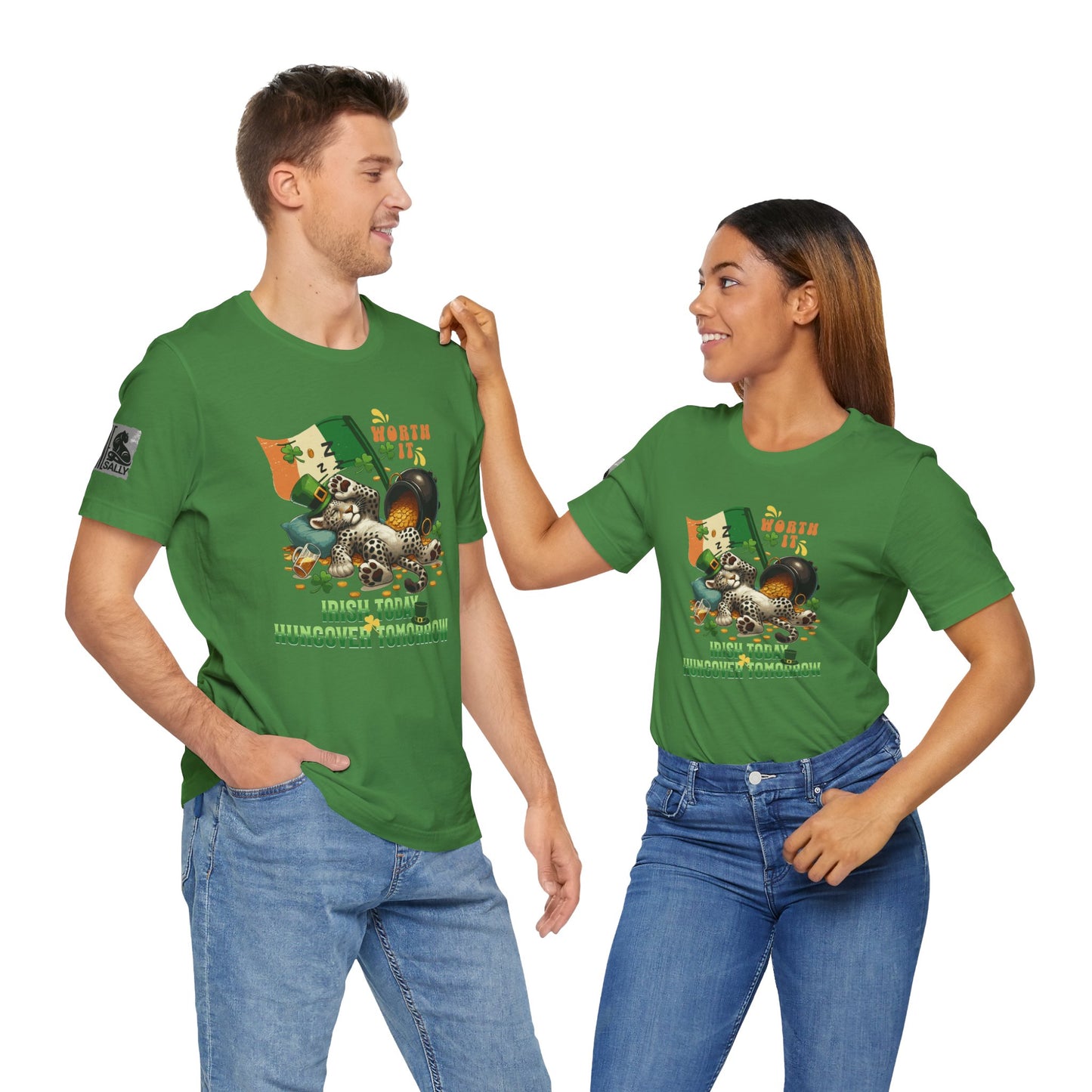 Irish Today, Hungover Tomorrow – Funny St. Patrick’s Day T-Shirt