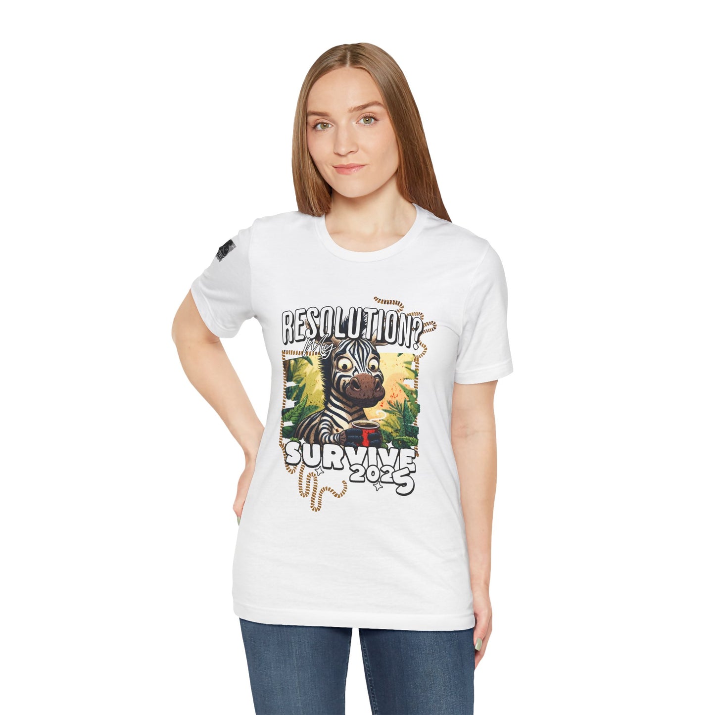 My Resolution? Survive 2025 Vertical T-Shirt