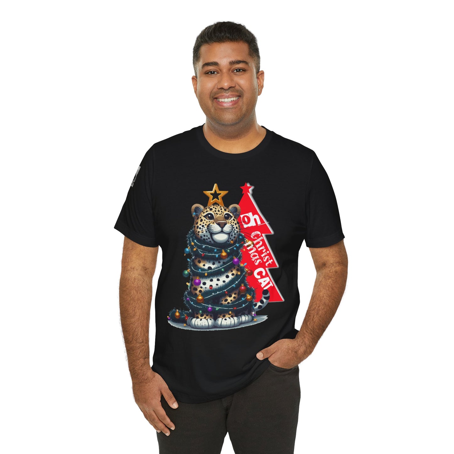 Oh, Christmas Cat! Red T-Shirt