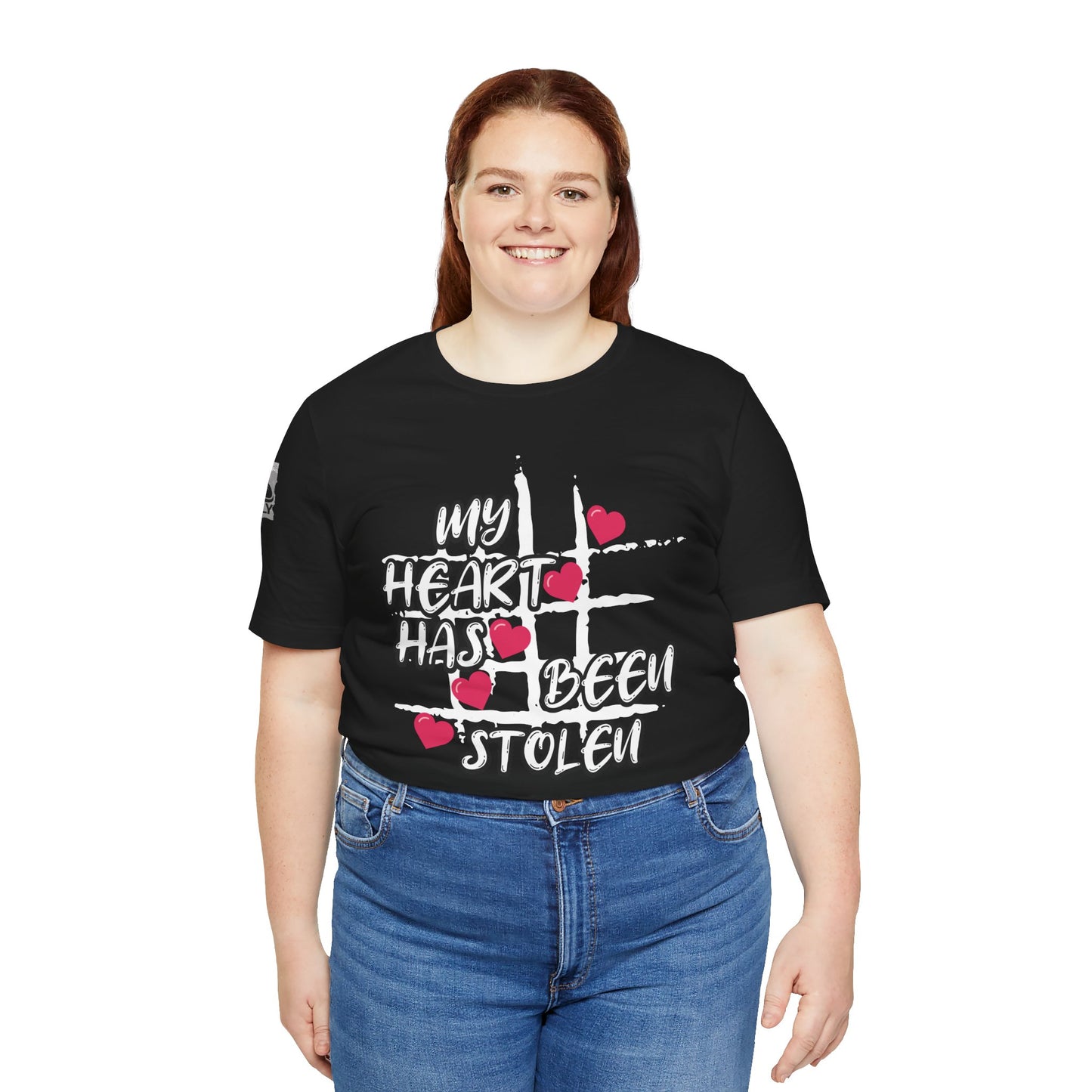 My Heart Has Been Stolen Black T-Shirt