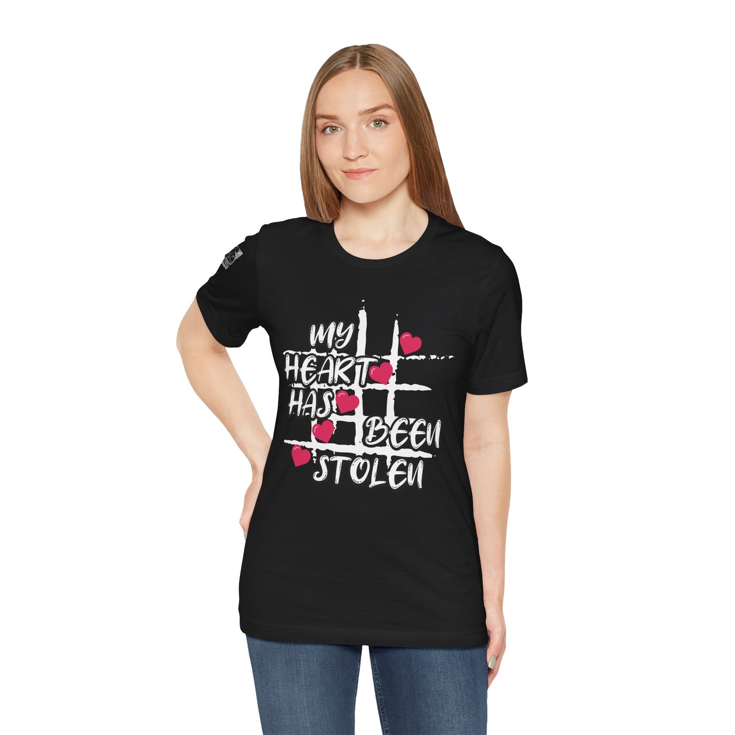 My Heart Has Been Stolen Black T-Shirt