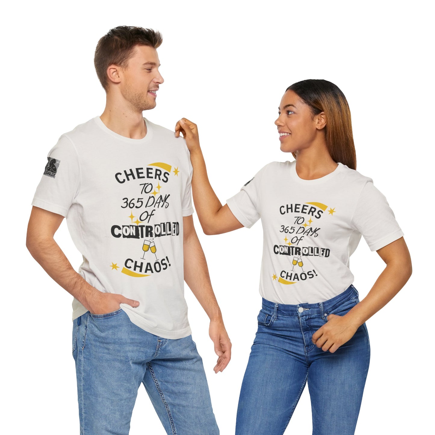 Cheers to 365 Days of Controlled Chaos T-Shirt