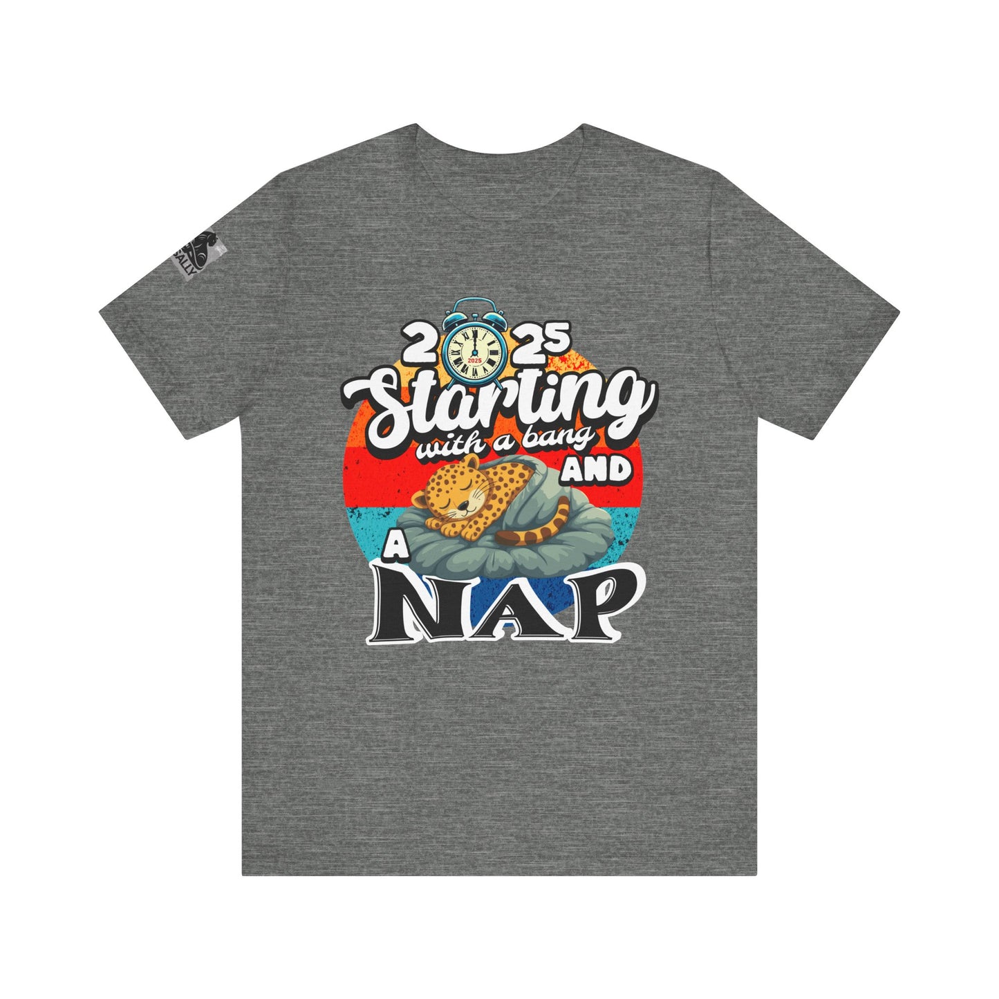 Starting 2025 with a Bang... and a Nap Leopard T-Shirt