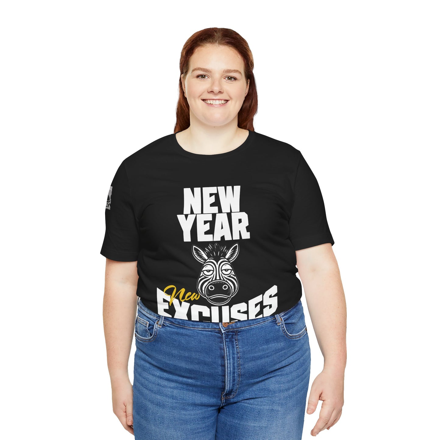 New Year, New Excuses! Black T-Shirt