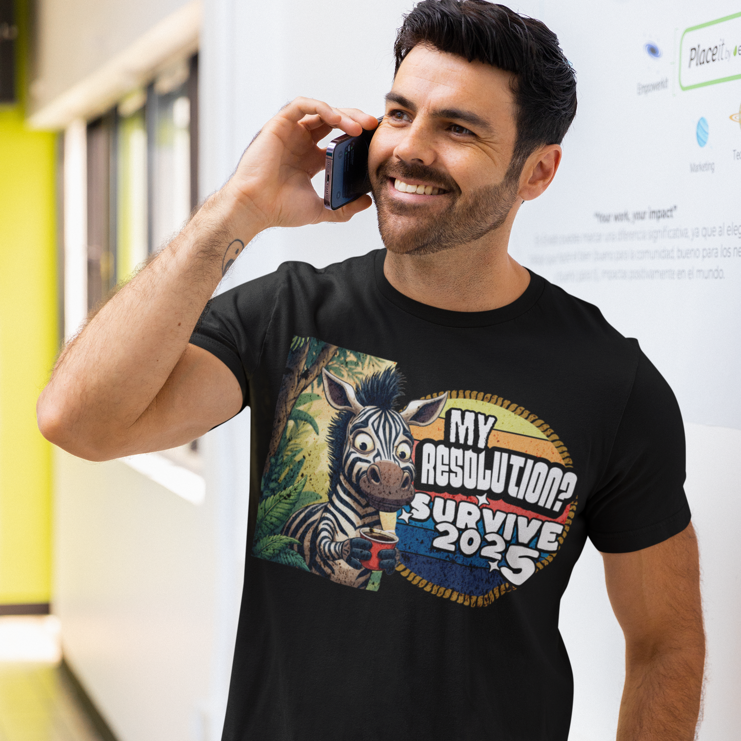 My Resolution? Survive 2025 Horizontal T-Shirt