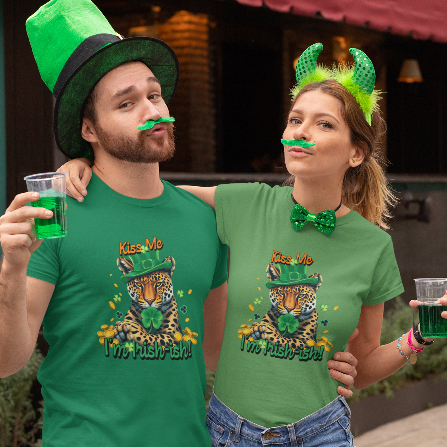 Kiss Me, I’m Irish-ish! – Funny St. Patrick’s Day T-Shirt