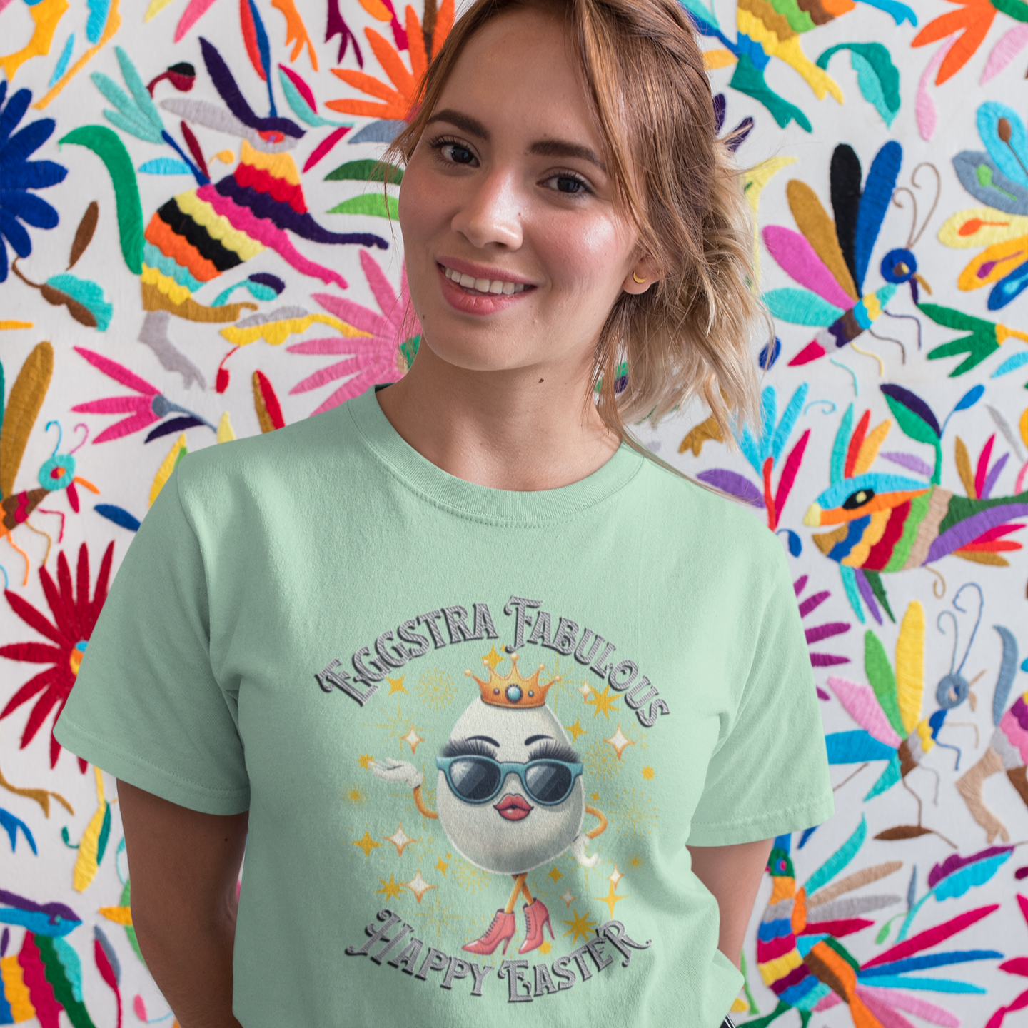 Eggstra Fabulous! Classic Edition–Funny Easter Egg T-Shirt