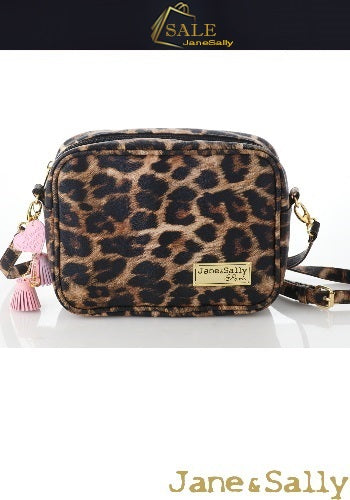 Celine Leopard Print Pony Hair and Calfskin Leather Micro Luggage Tote Bag  - Yoogi's Closet
